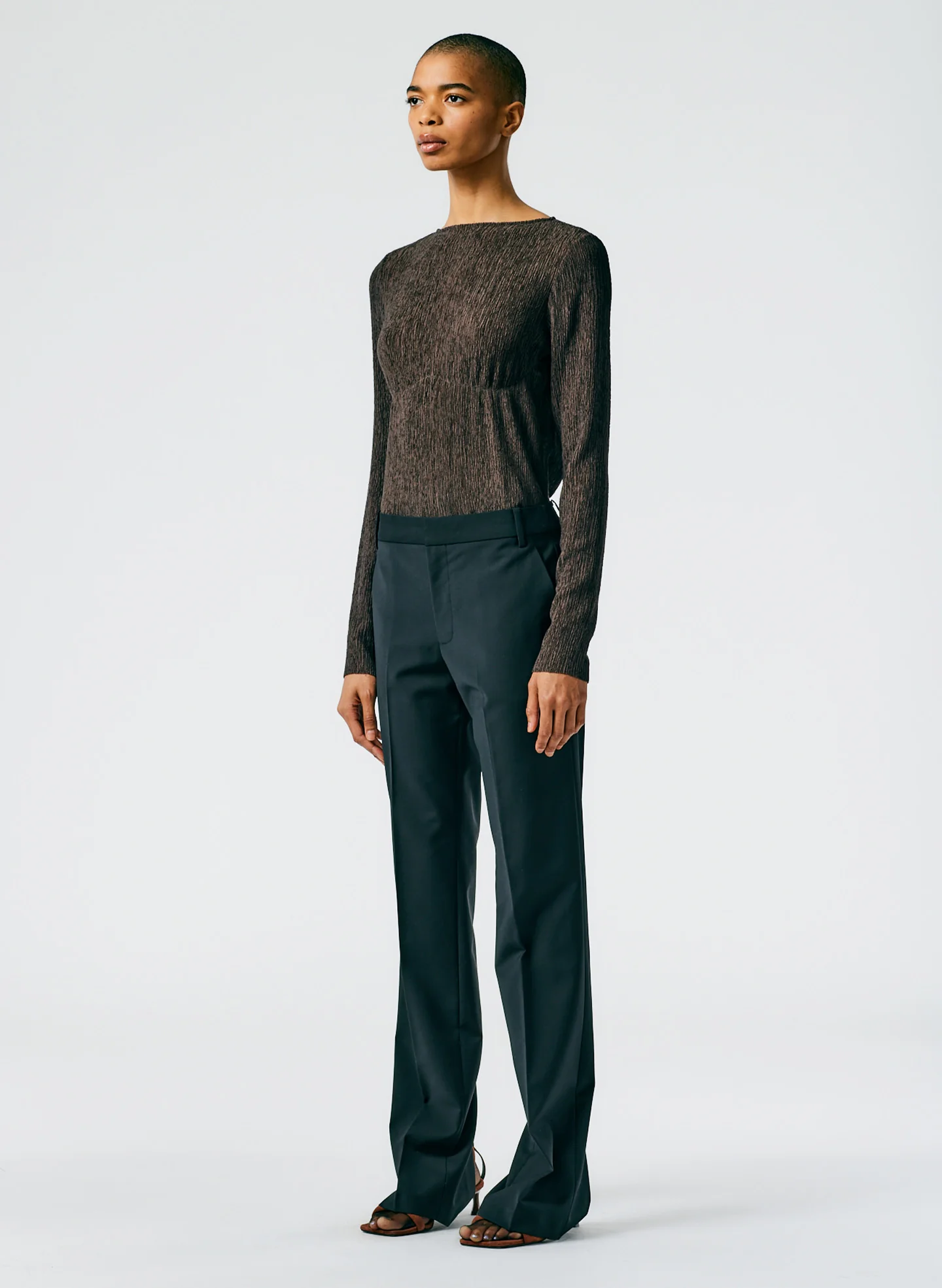 Tropical Wool Elfie Trouser with Slits - Regular - Image 3