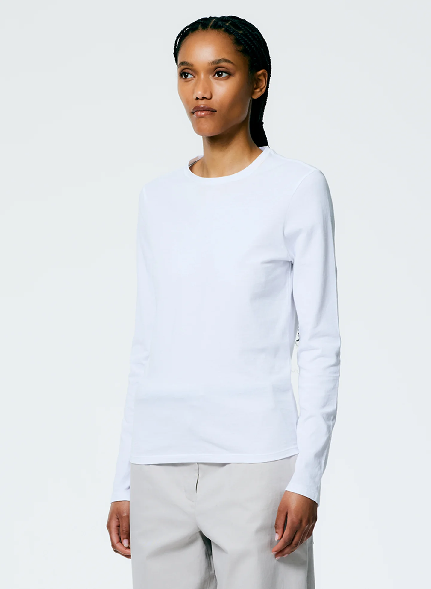 Long Sleeve Fitted T-Shirt - Image 2