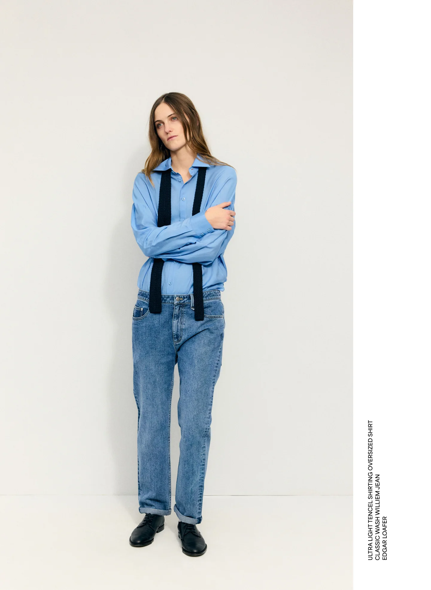 Ultra Light Silk Tencel Oversized Shirt - Image 2